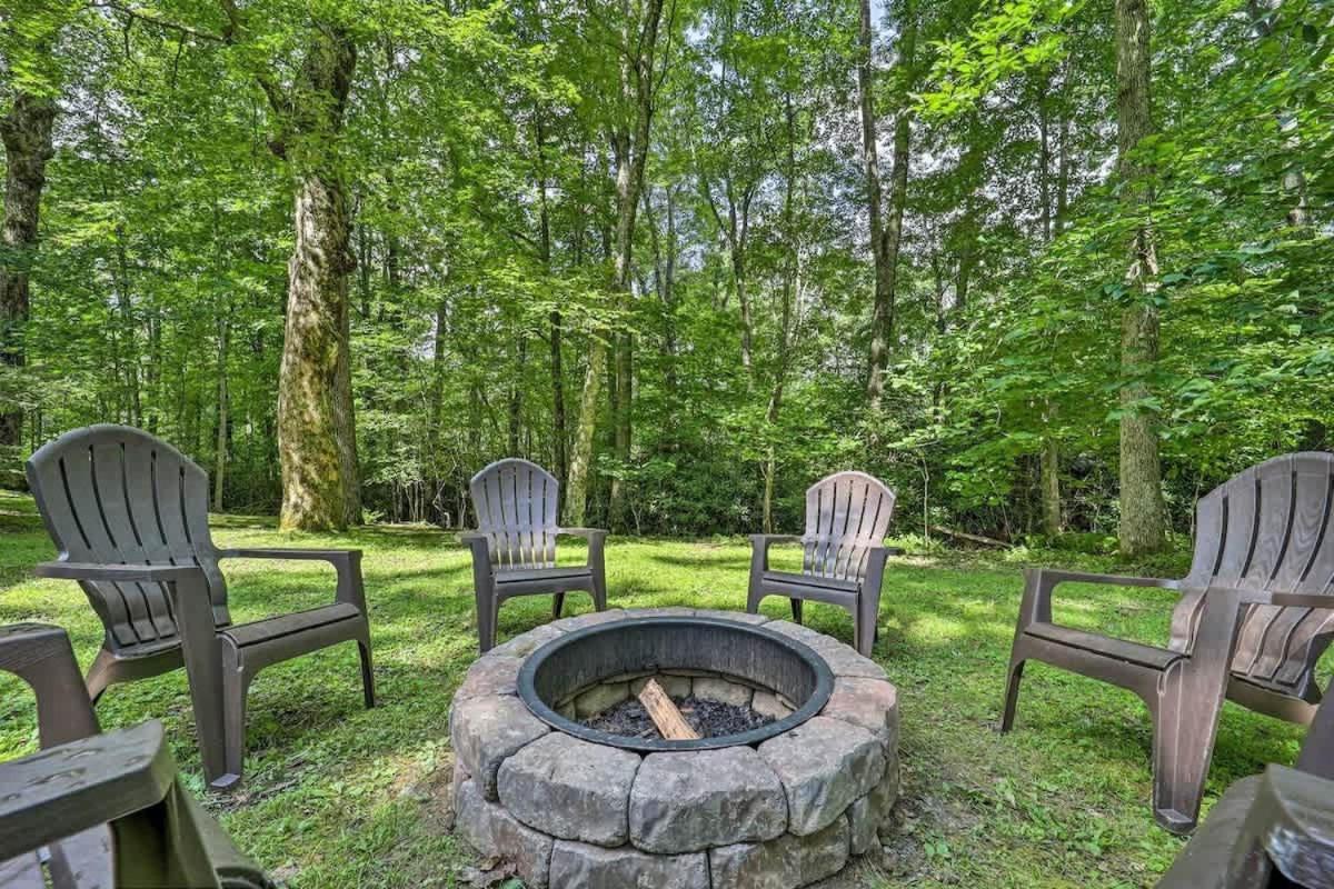 Cozy 'Grey Fox' Cabin Between Boone & بيوينغ روك المظهر الخارجي الصورة